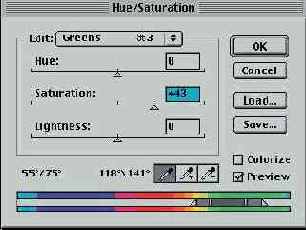  Hue/Saturation