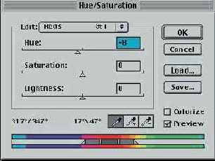  Hue/Saturation