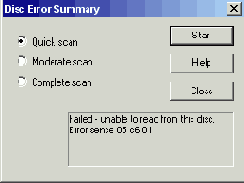 CD-R Diagnostic