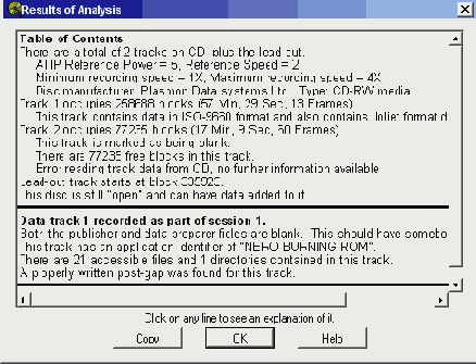 CD-R Diagnostic