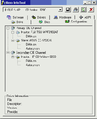 Nero InfoTool